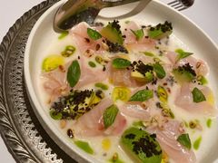 烟熏帝王鱼薄片-壳里西餐厅Coquille Seafood Bistro(蒙自路店)