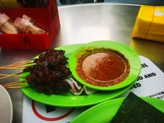 沙爹羊肉串-明记烧鱼美味店