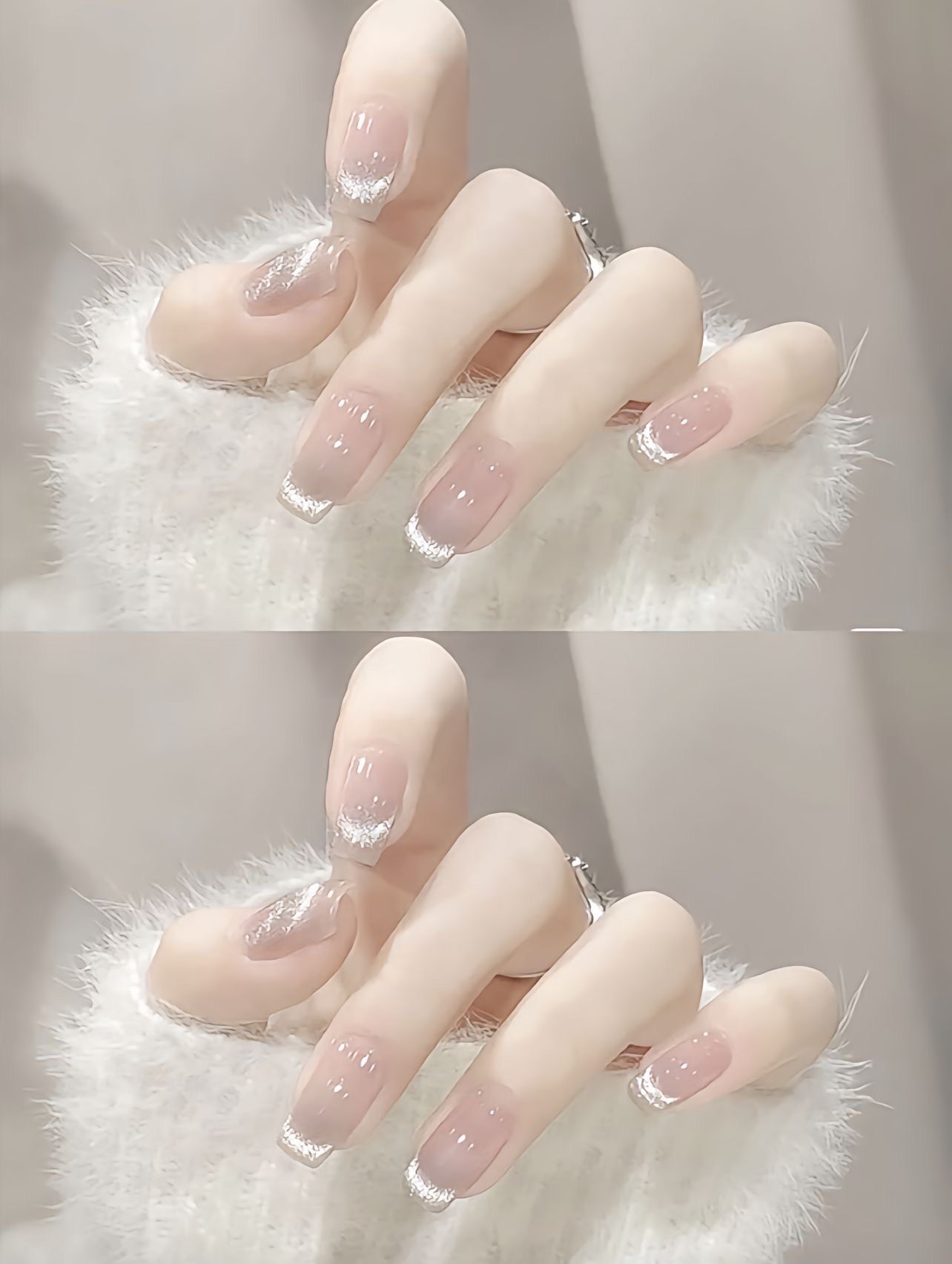 纯欲风美甲款式,快进来看看吧?