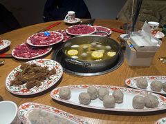 招牌牛筋丸锅底-汕头八合里海记牛肉店(清河店)