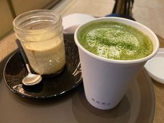 抹茶拿铁-茑屋书店(天目里店)
