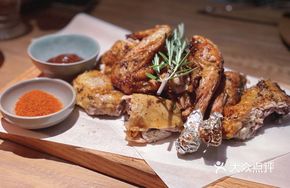 Aalborg Grandmother's Roast Chicken with Spicy Dip