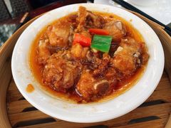 金蒜豆酱蒸排骨-悦湖公馆