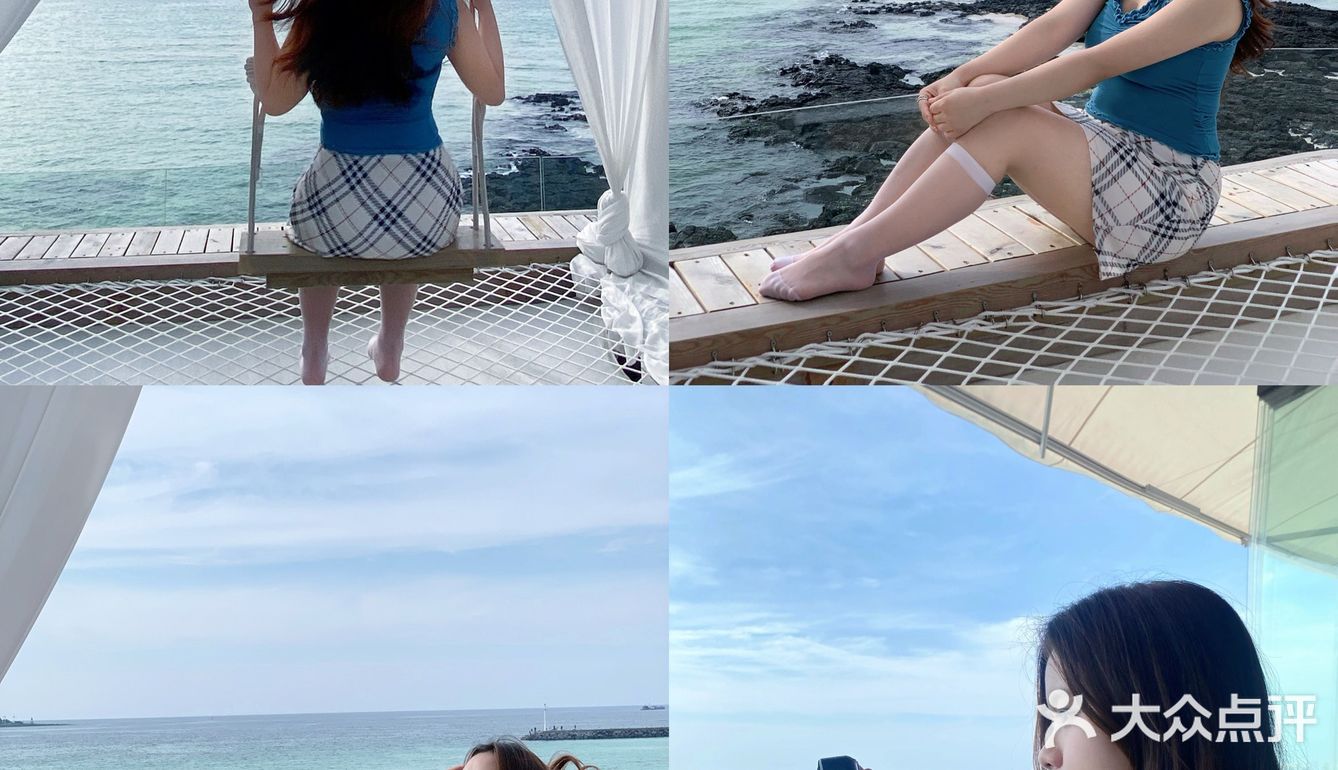 Jeju 🌊｜崖月邑吊床咖啡拍到了人生照片！