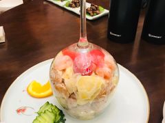 菠萝油条虾-赵小姐丨新中餐(曲江店)