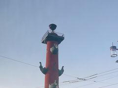 -瓦西里岛古港口灯塔