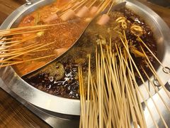 -拈签一笑黄牛肉辣卤串串
