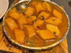 招牌铁板财神豆腐-望乡楼上海菜(日月光店)