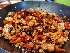 海椒鸡-禧福徕盆盆香川菜馆