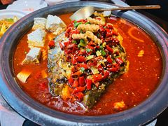 -探鱼·鲜青椒爽麻烤鱼(广州欣荣广场店)