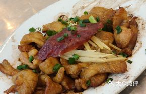 Steamed BBQ Pork Neck with Dry Method