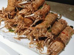 椒盐虾菇-王庄阿咪海鲜大排档(上下杭店)