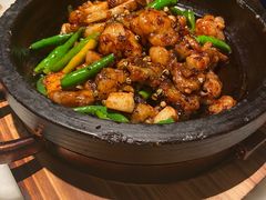 酱爆石锅蛙-绿茶餐厅(华发商都店)