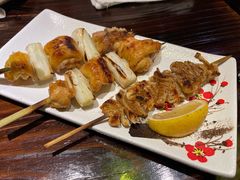 鸟鹏家鸡腿肉加葱-鸟鹏烧鸟居酒屋(熙龙湾店)