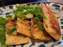 葱味增炸豆腐-66大阪烧烧鸟·益市家系拉面出张所