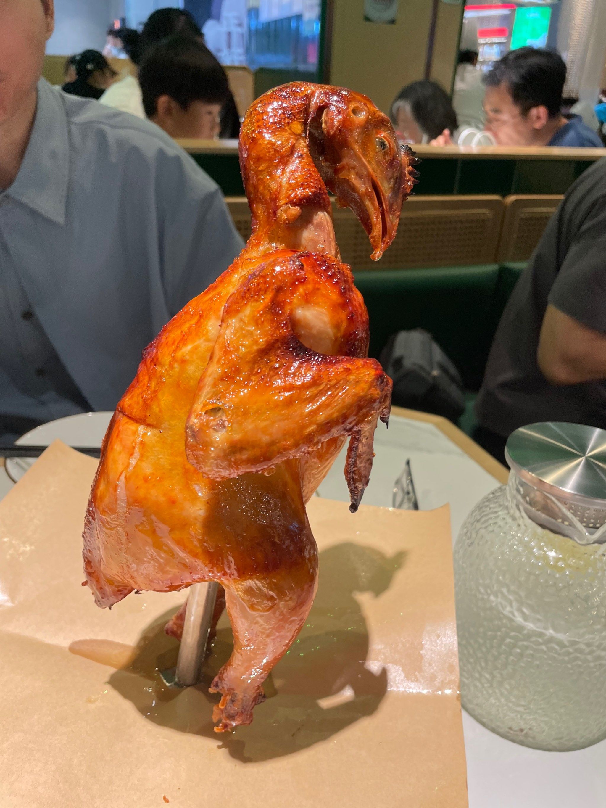 费大厨烤鸡的摆盘好搞笑啊哈哈哈