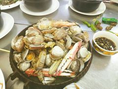 铁板海鲜什锦-胖姐烧烤(总店)