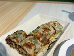 葱饼卷牛肉-台北楚楚园馅饼粥(虹桥南丰城店)