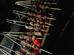 -劳动公园新疆人烤腰子