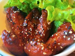 黑白芝麻鸡翅-Let's burger&pasta·非常汉堡·融合西餐(蓝色港湾店)