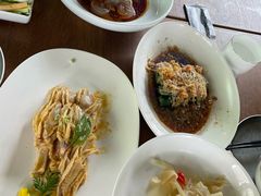 蒜蓉蒸秋葵-北京老铺烤鸭(老城根店)
