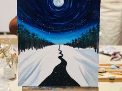 作品-信马画室 成人零基础到个人创作画室(亚运村店)