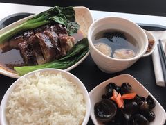 黄金烧鸭饭套餐-百事佳烧鸭牛腩(上海虹桥站店)