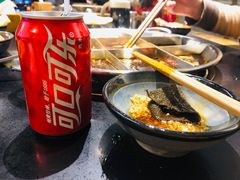 餐具摆设-美美老火锅(回龙湾店)