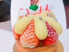 圣诞草莓甜心塔-匠造烘焙(上海湾店)