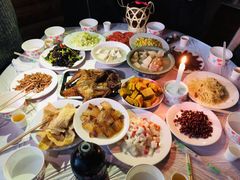 -摩梭传统篝火晚会