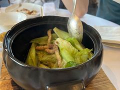 啫啫金钩爽肉唐生菜-宝丽轩中餐厅BAOLIXUAN