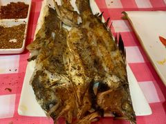 布尔津烤鲈鱼-西域阿里马新疆菜·清真(桂花路店)