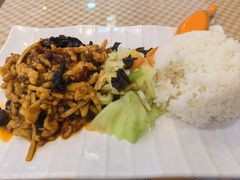 鱼香鸡丝饭-香妃烤鸡(西单店)