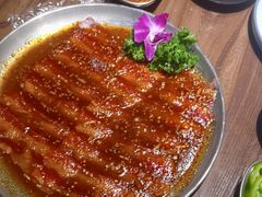 -明洞阿姨·韩式酱蟹烤肉·创意料理(三元桥店)