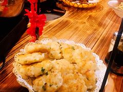 煎墨鱼饼-尚竹阁冬瓜盅·18年地标美食(平洲店)