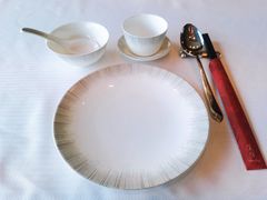 餐具摆设-夏宫中餐厅(静安香格里拉店)