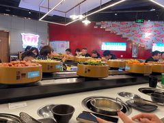 自助取餐区-汤响自助回转火锅百汇(乐峰广场店)