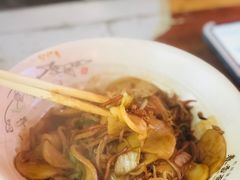 青菜肉丝炒年糕-春雪面馆(转塘店)