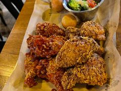 韩式炸鸡-包装马车·韩国料理·포장마차