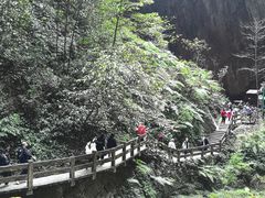 -龙水峡地缝景区