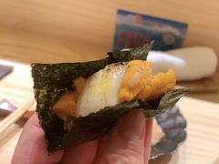 扇贝海胆寿司-鮨青(恒基名人购物中心店)