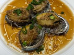 蒜蓉蒸鲍鱼-大鸭梨烤鸭(金色漫香店)