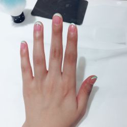 -孔雀手美甲美睫护理