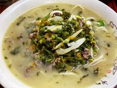 雪菜笋丝鲜牛肉年糕-何永光123鲜牛肉馆(1号店)