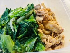 清炒莴笋叶-华南理工大学-学2食堂