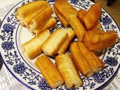 现炸健康油条-宣武小院涮肉(前门店)
