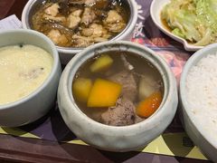 冬菇鸡腿汤套饭-真功夫(彩田路店)