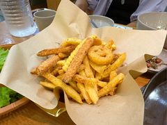 芝士薯条拼盘-高基五春川炒鸡排(威海总店)