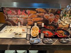 -广州万富希尔顿酒店·感趣自助餐厅·金秋蟹宴生蚝海鲜刺身