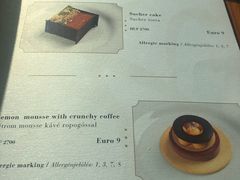 菜单-纽约咖啡馆